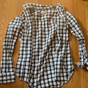 Black and white flannel